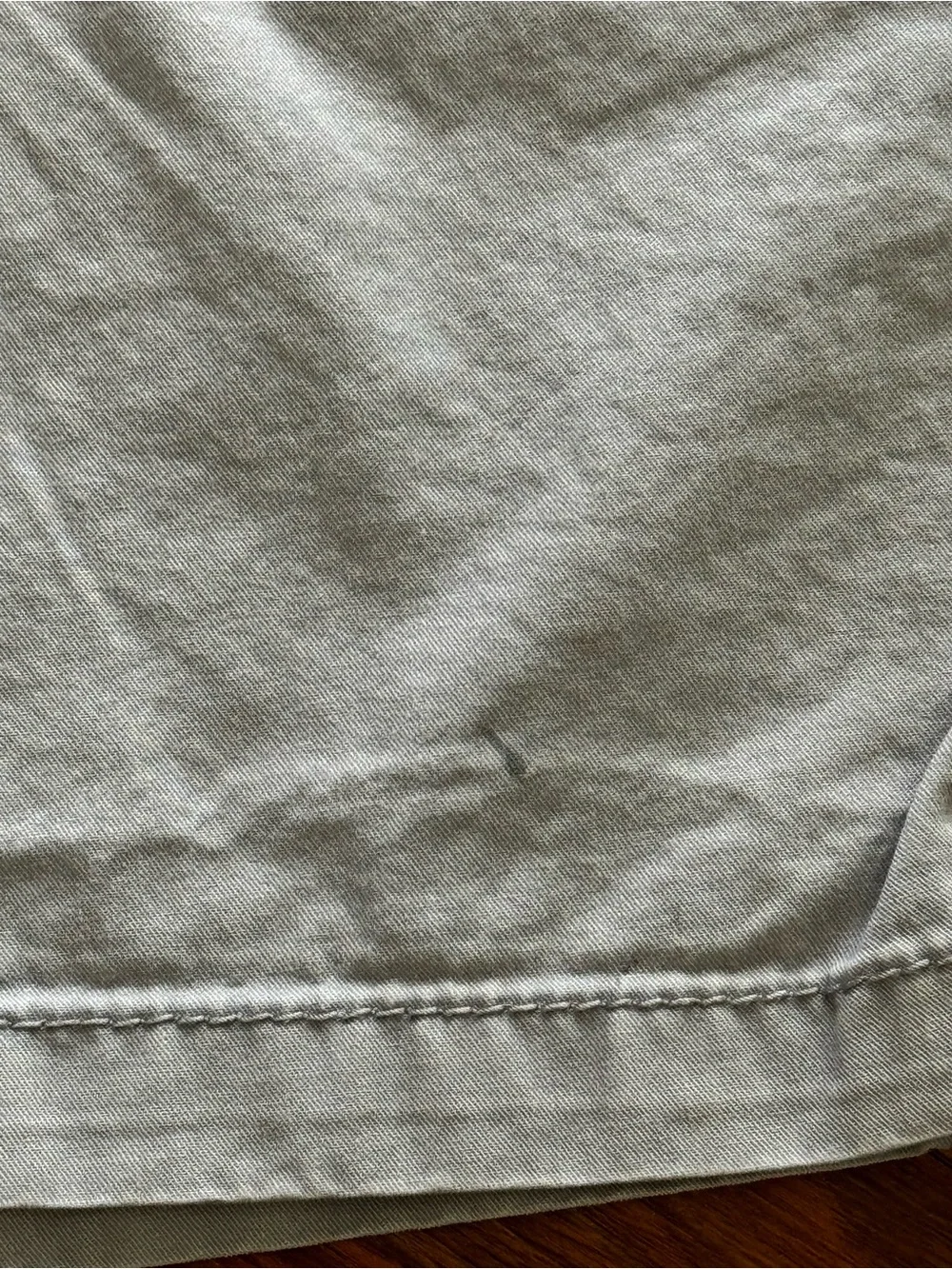 Gymboree 100% Cotton Light Gray Chino Athletic Drawstring Shorts Unisex